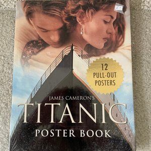 Titanic Poster Book Brand New Sealed with 12 Pull Out Posters